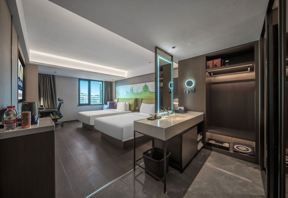 舒適雙床房（手機電視投屏+歡樂Minibar）