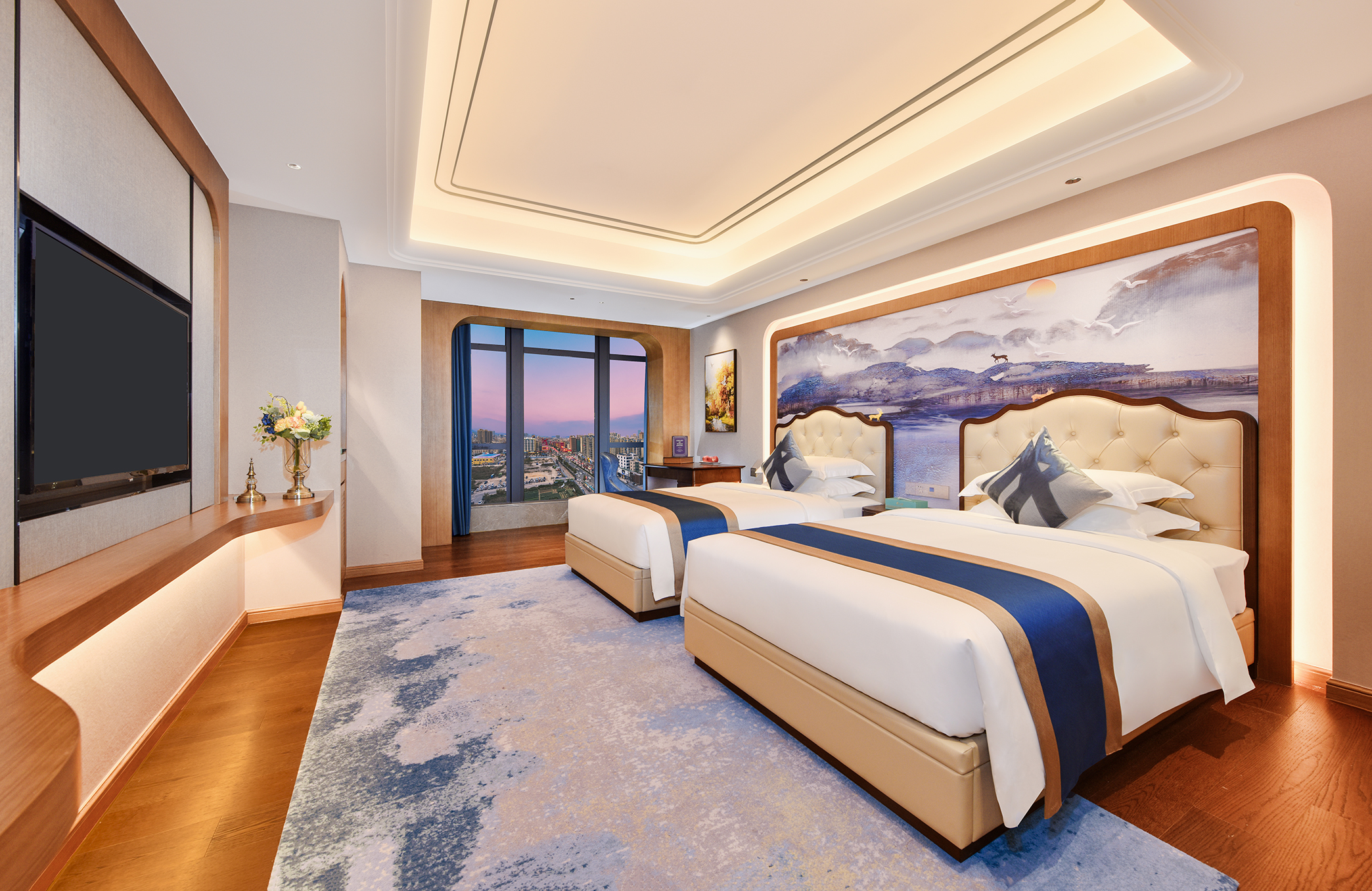 臻享豪华双床房