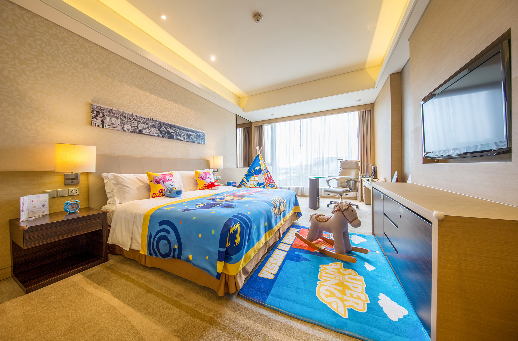 酷芽超级飞侠大床房