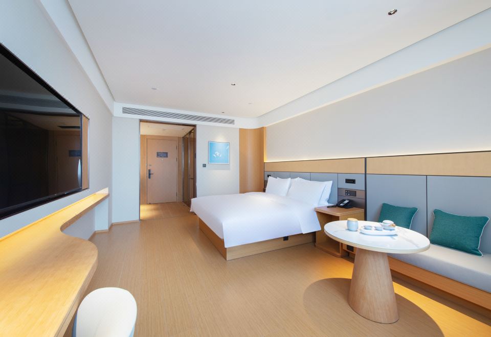 商务大床房【都市谧境·东方雅韵· 零压床品】