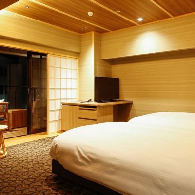 【コンフォートフロア　三休】テラス付コーナーツイン ザ・シロヤマ テラス 津山 別邸 クーポン