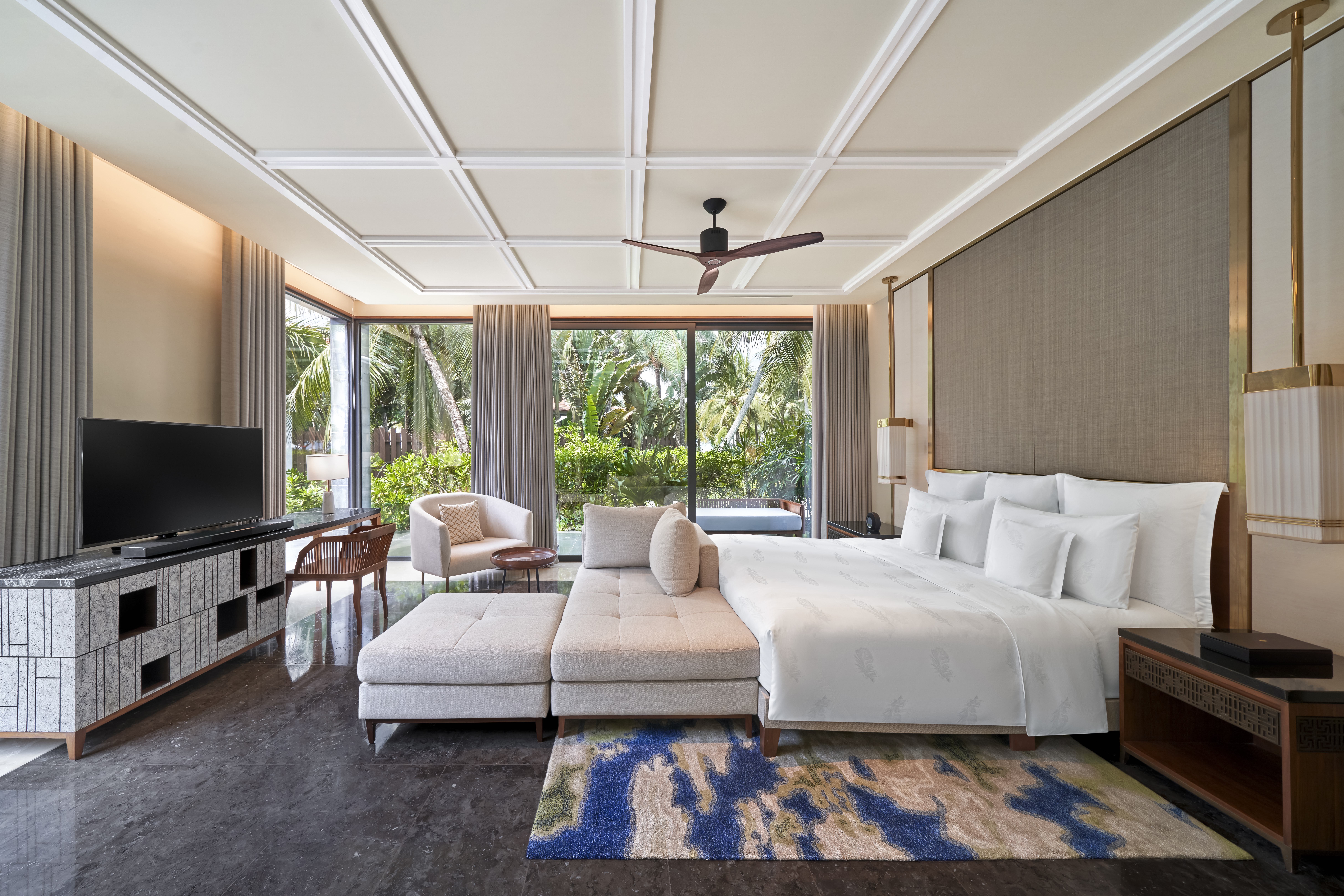 俱乐部泳池别墅（2张特大床+2张单人床）