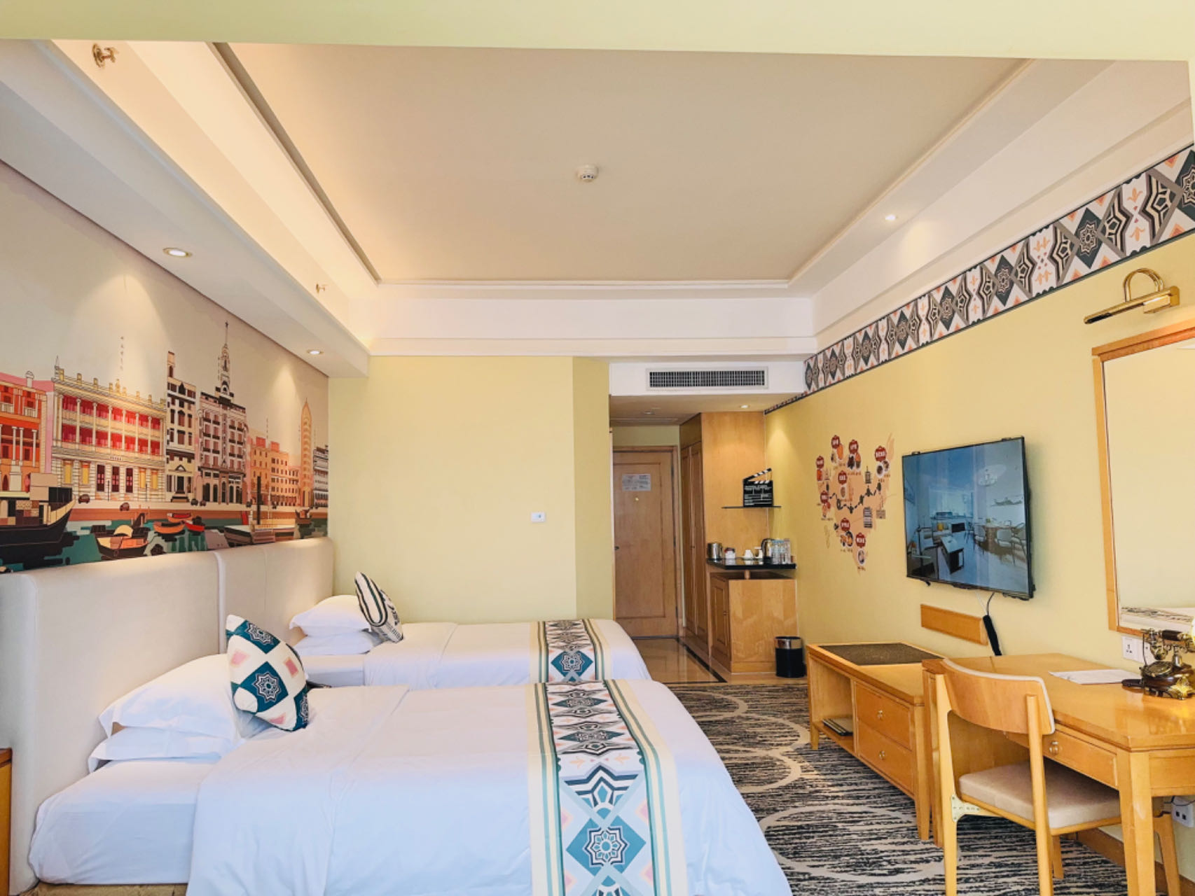 羊城记忆?双床房