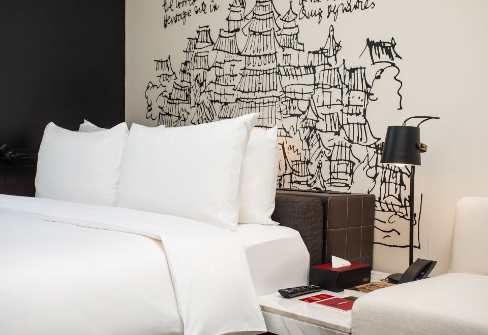 欢逸景观大床房（城市美景+小冰箱）