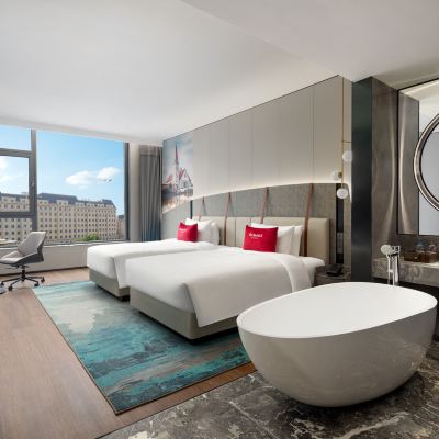 尊享雙床房 青島膠東國際機場華美達飯店優惠