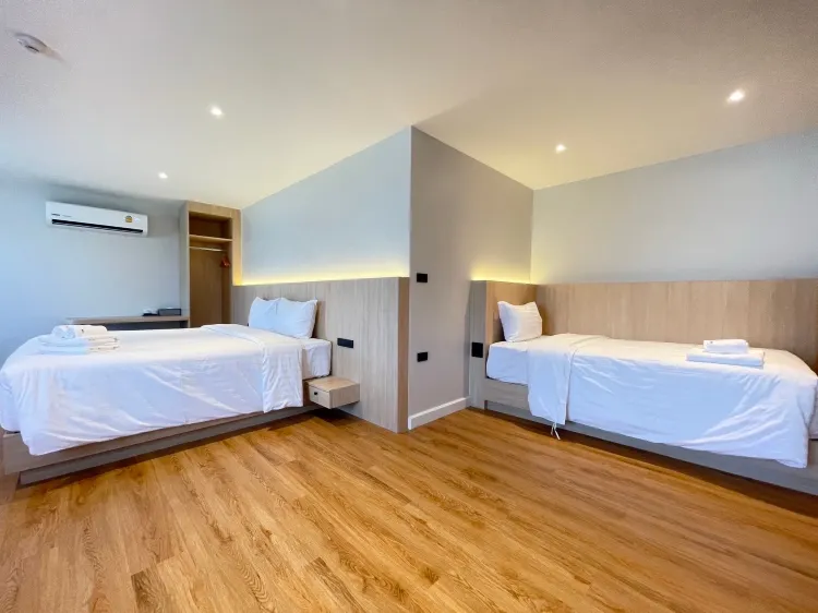 ห้องแฟมิลี่ ขนาด 45sqm. (KING SIZE + SINGLE SIZE BED)