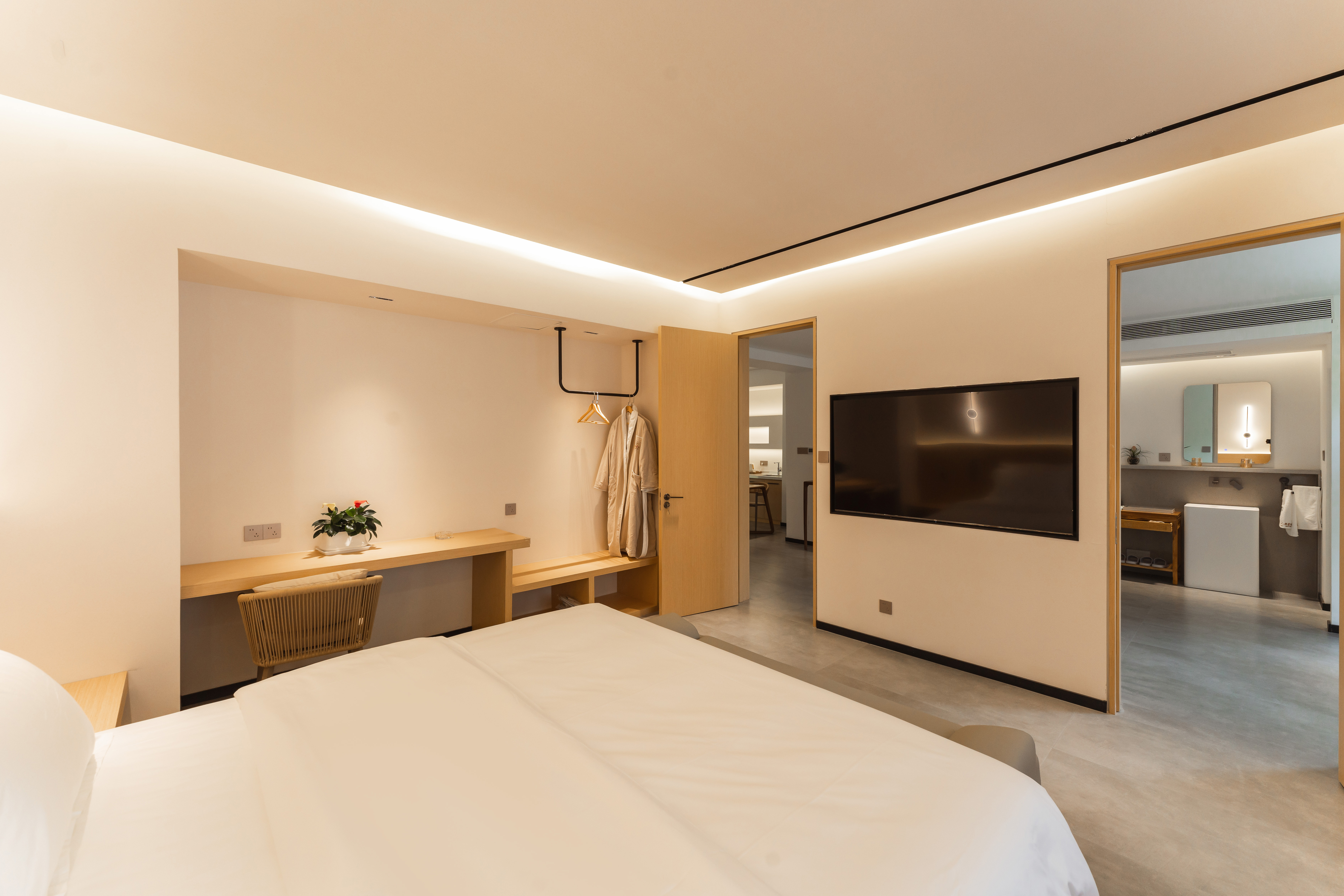 露台浴缸親子房