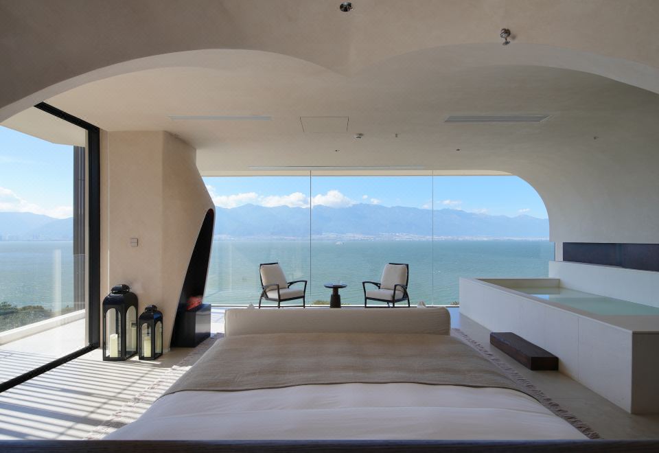 景云｜270度海景高級大床房「馬歇爾音響+戴森吹風機」