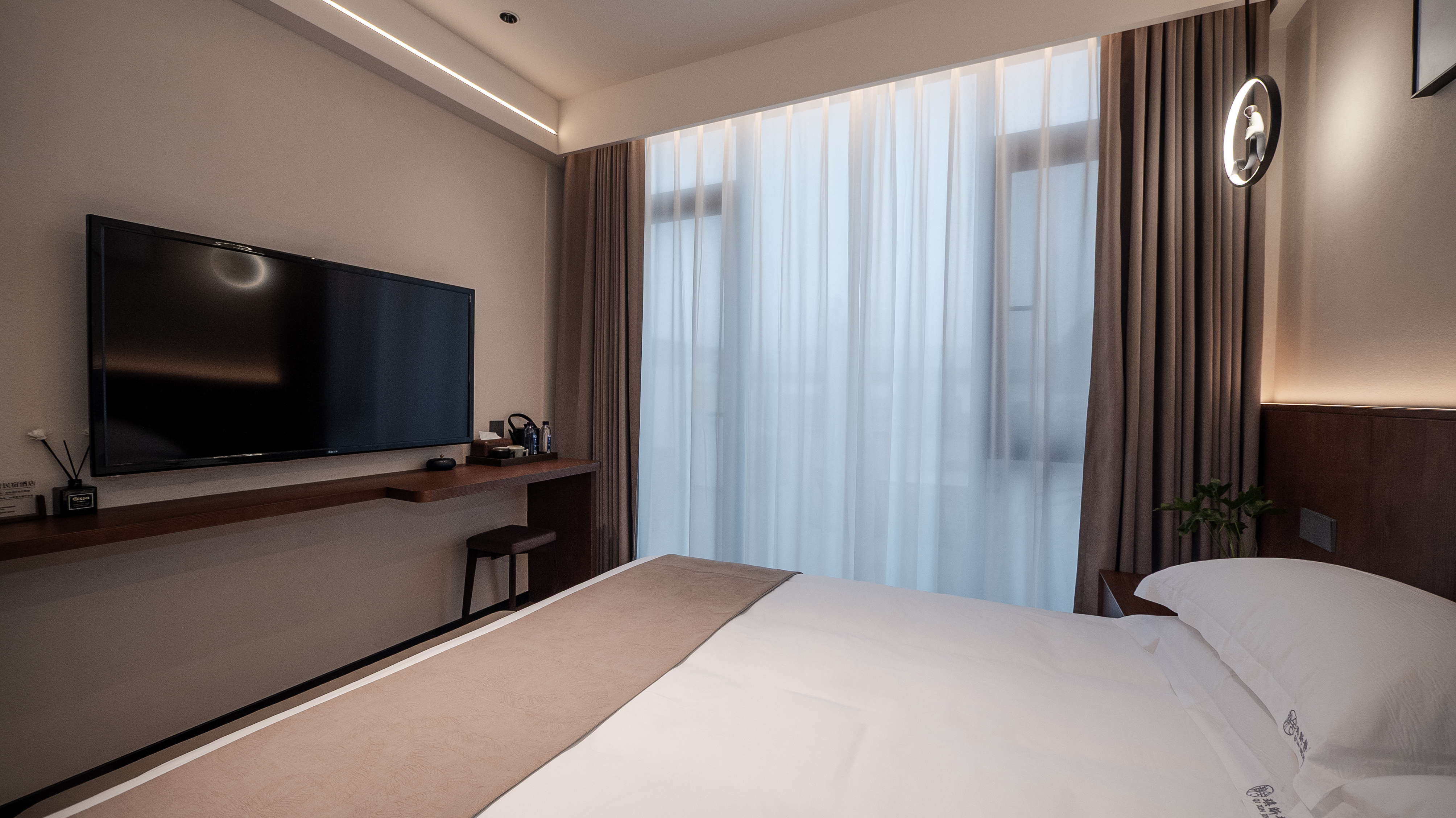 『清欢』轻奢舒适大床房（智能衞浴+中央空调）