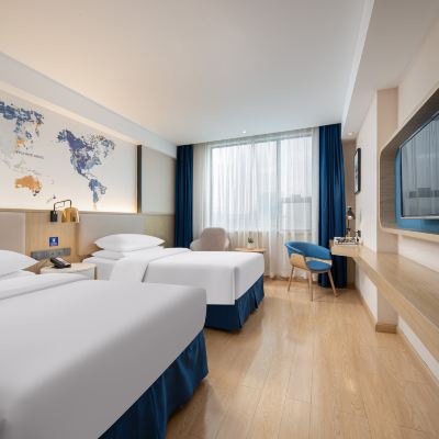 高級雙床房 凱里亞德酒店（郴州北湖公園店）優惠