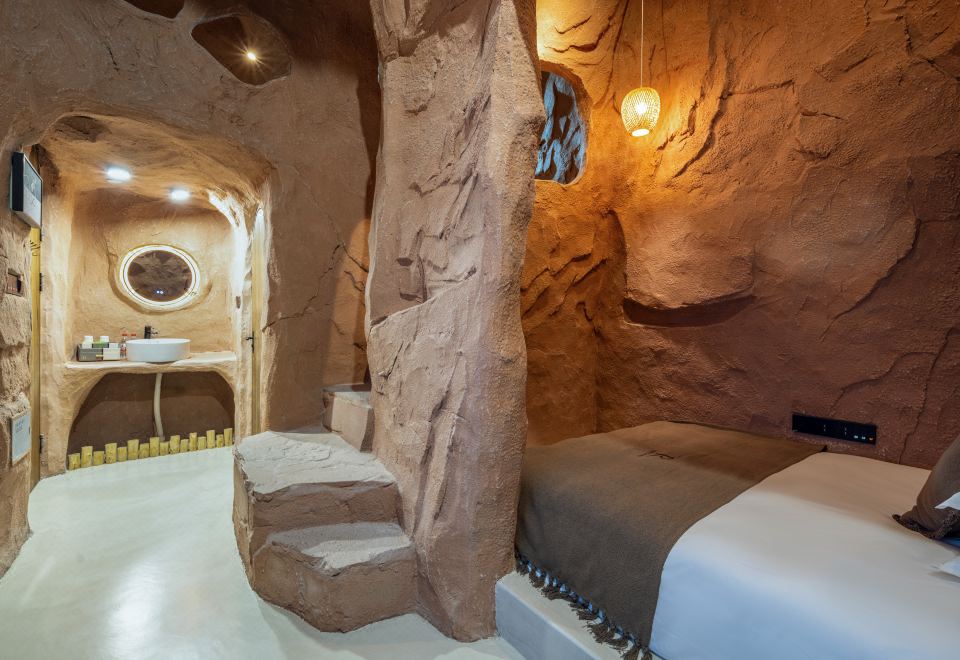 山洞野趣房【小愛智能+巖穴謐境】