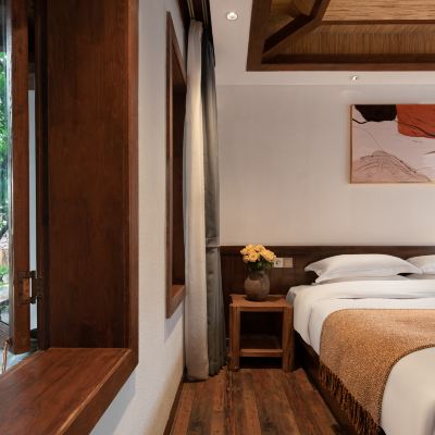 璞石雅緻大床房 璞石雪山度假飯店（日照金山屋頂觀景店）優惠