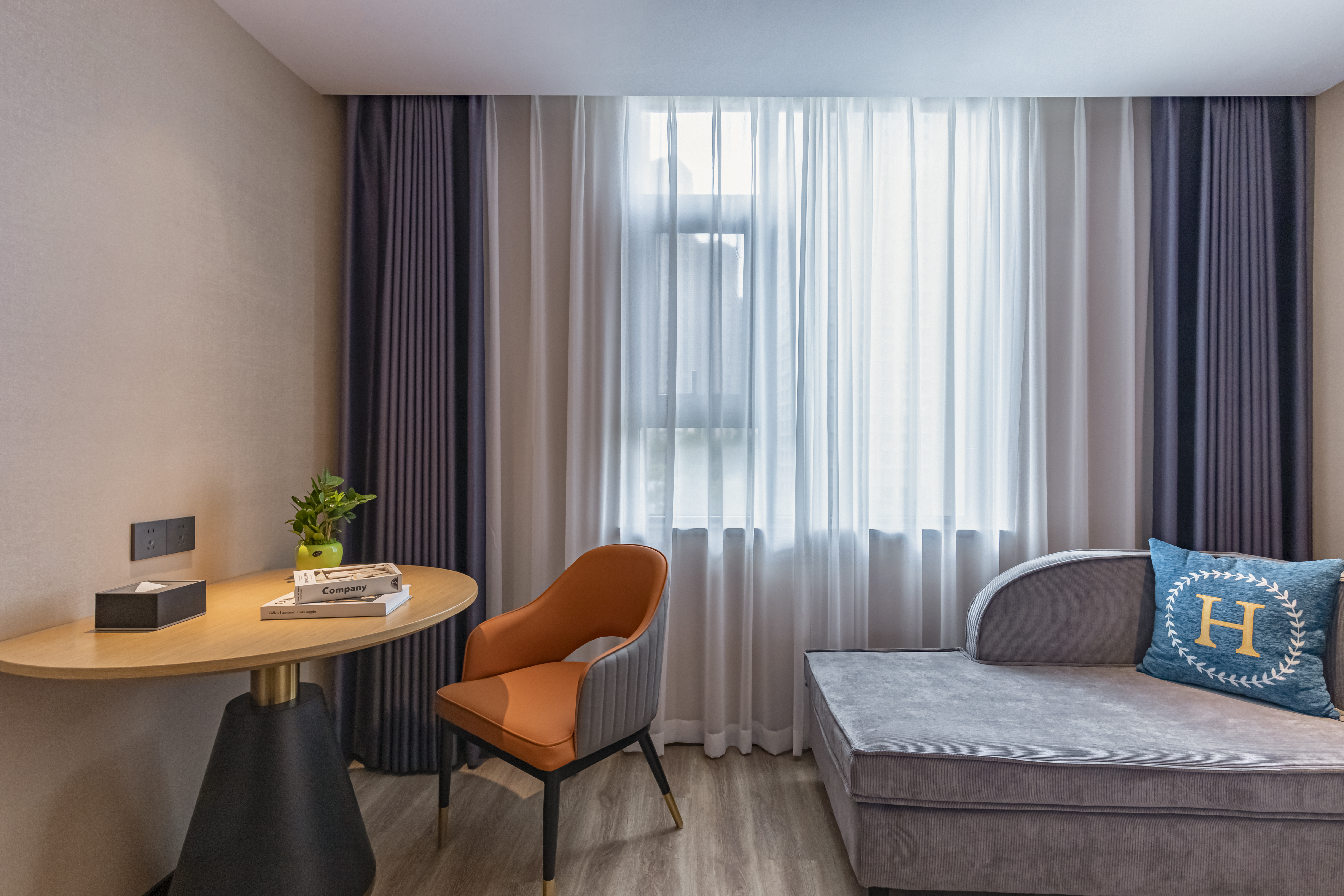 智美园景双床房【智能小度客控+舒适好风景】