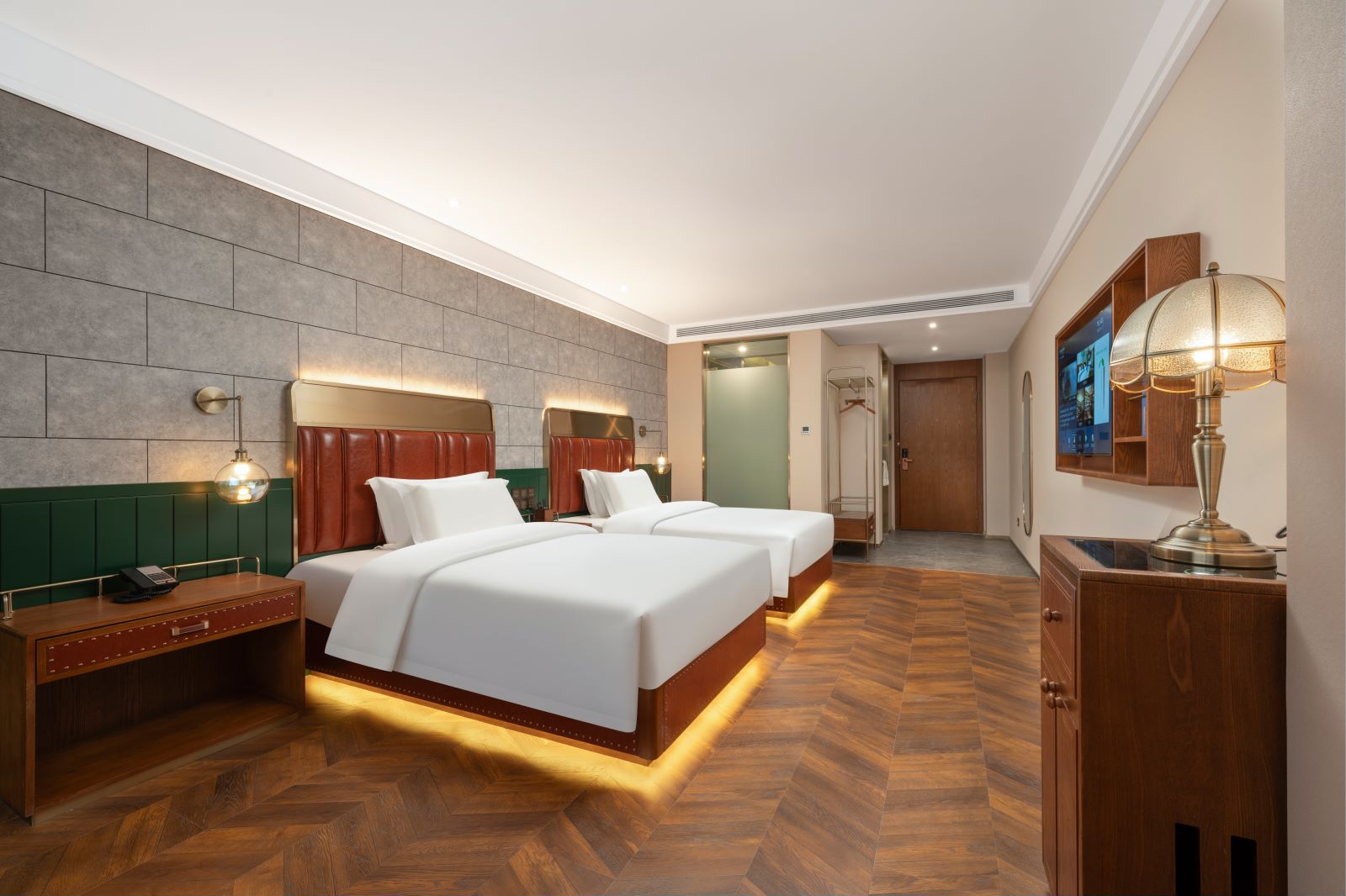 啡凡海景双床房（投屏+侧面看海）