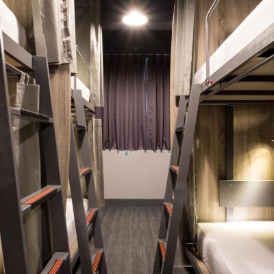 女生宿舍房的兩床位-带共用衛浴 台北旅人國際青年旅館優惠