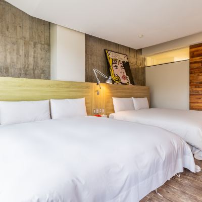 綠洲花現四人房(山景) 墾丁泊途會館優惠