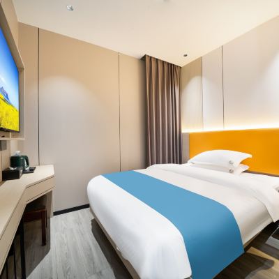 逸緻大床房（安靜舒適+酒店公區提供洗衣房） 美領賓館（廣州珠江新城店）優惠