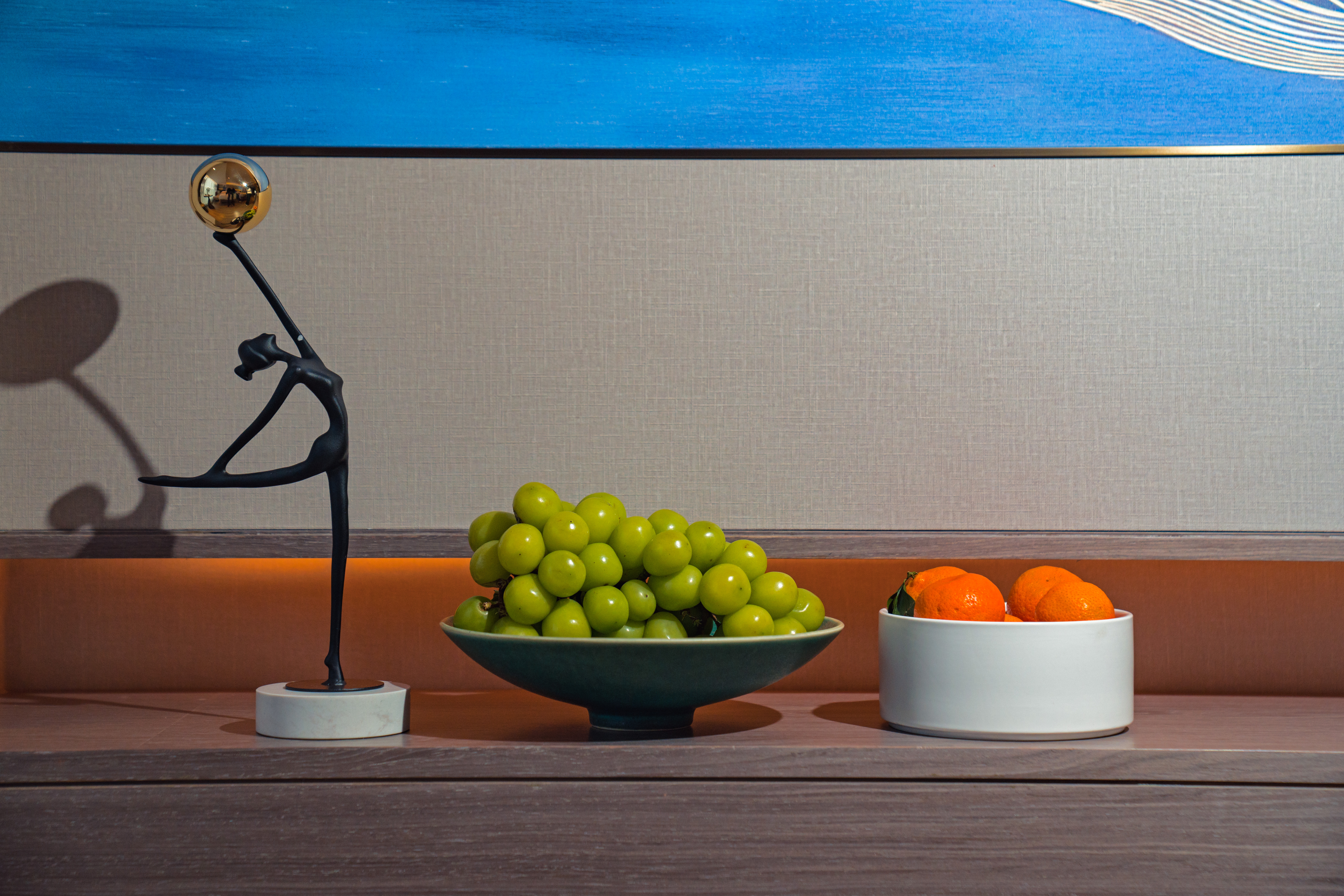 雅致城景双床房｜语音客控&森林氧吧&落地窗&零压床垫