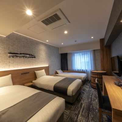 スーペリアツインルームソファーベッド付き ホテル・トリフィート 小樽運河 クーポン