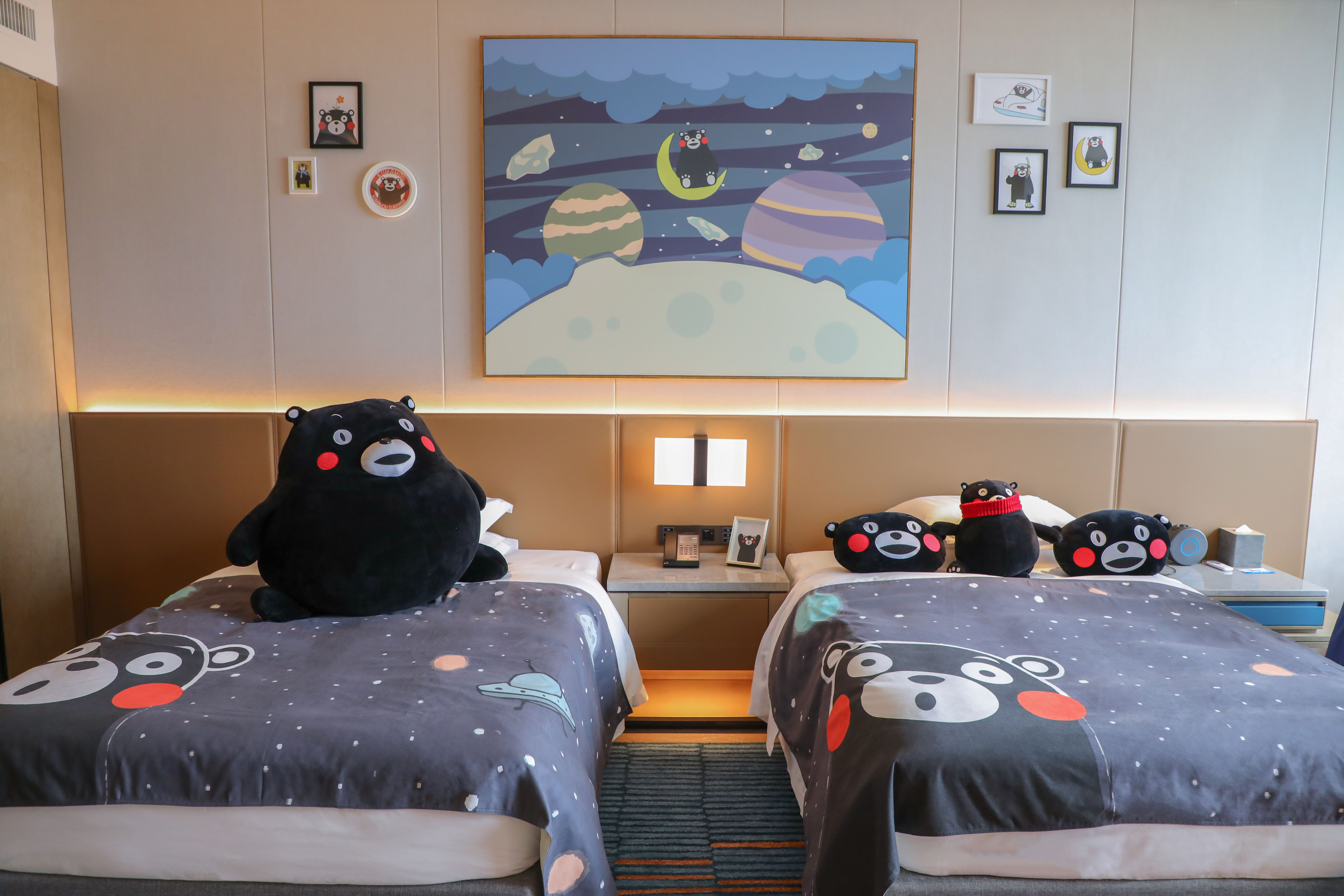 熊本熊亲子主题海景双床房