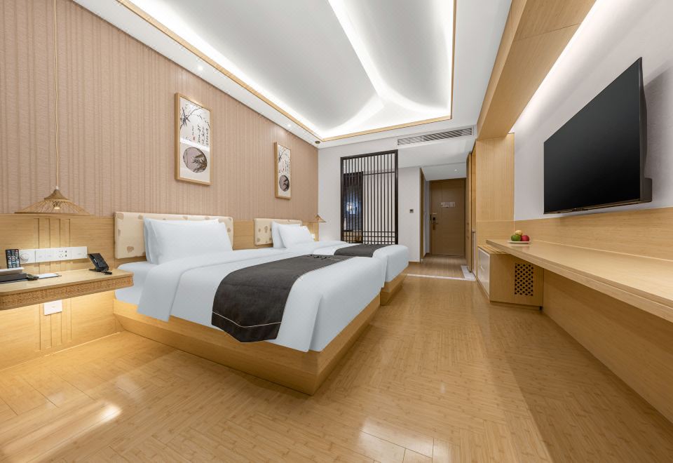 凌霜居双床房 | 智能马桶 | 梦百合床垫