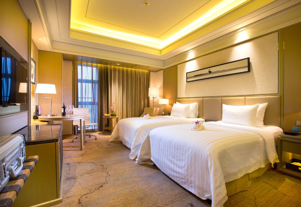 豪华市景双床房