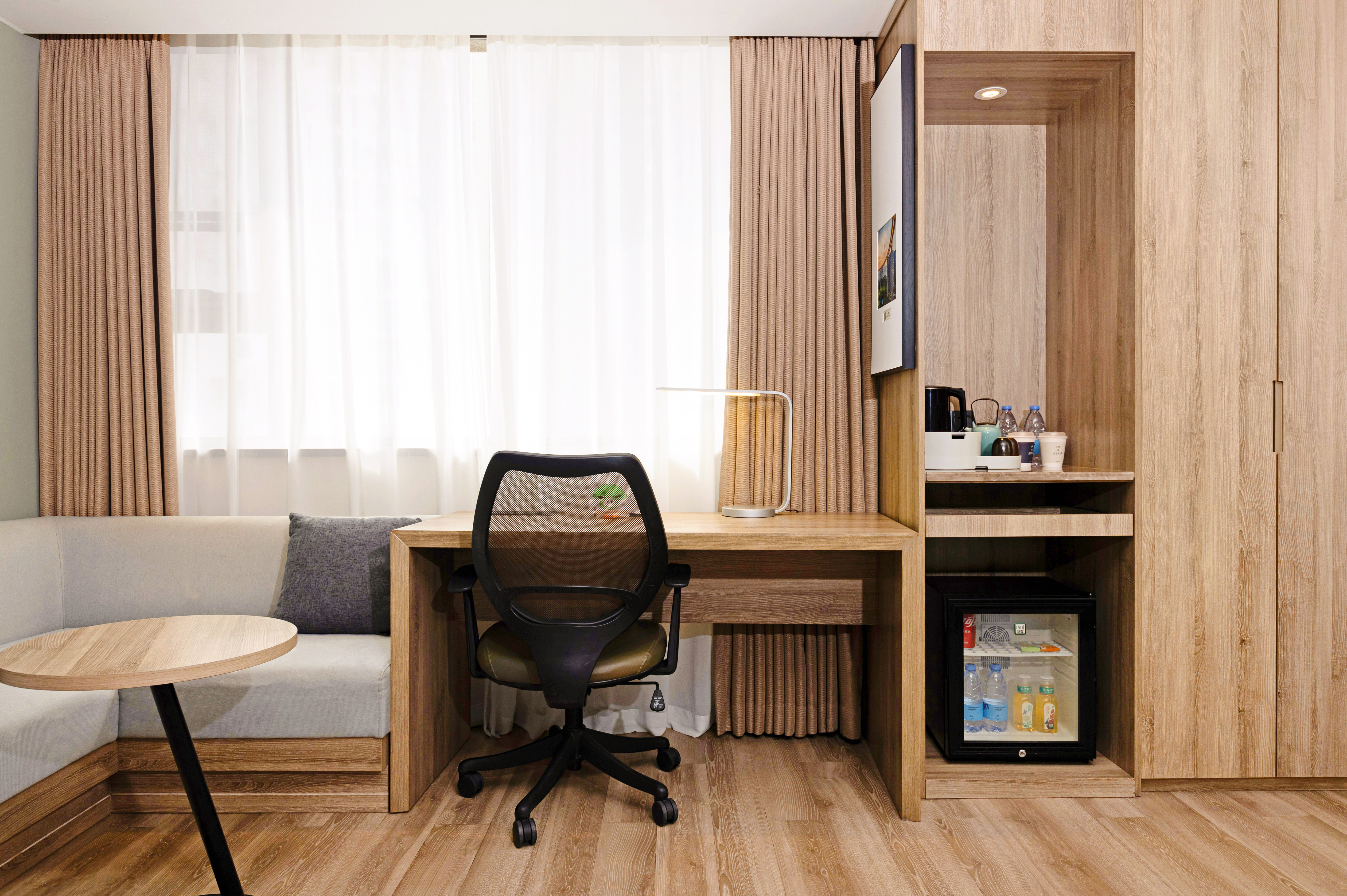 几木景观大床房（深睡PRO枕+LaiFen吹风+小冰箱+浴袍）