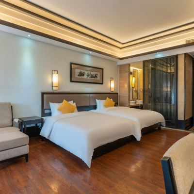 顏悦泉説奢華雙床房|獨立泡池 廣州億城泉説酒店優惠