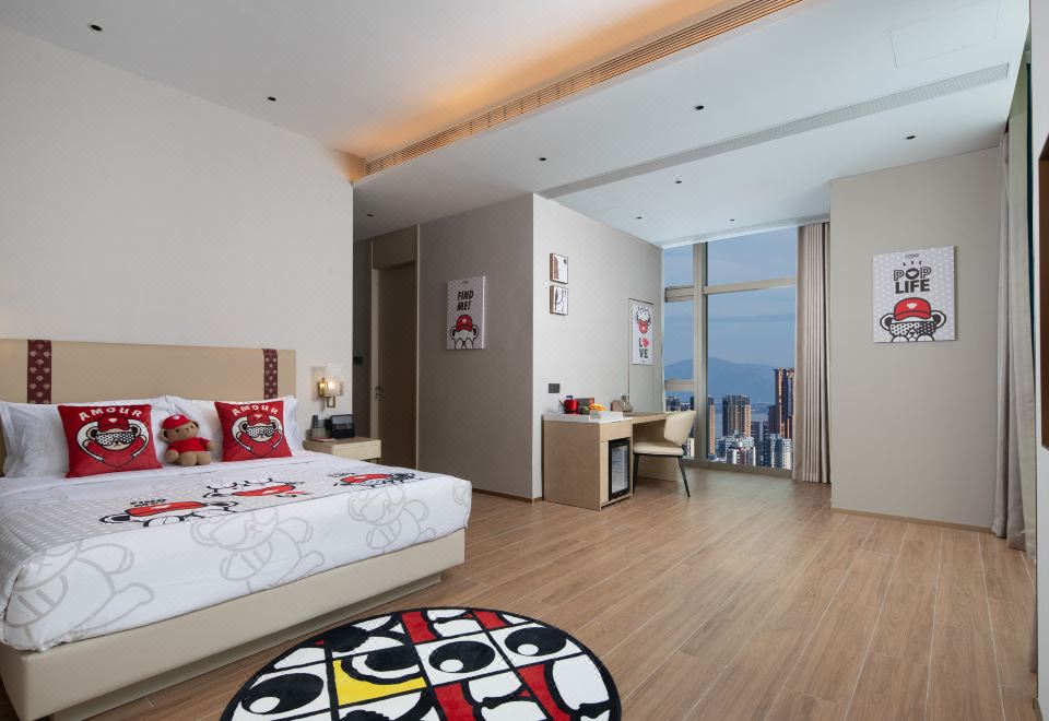 泰迪主題親子房（高清投影+智能客控+童趣體驗）