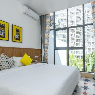 浮生園景大床房 三亞悦朋·海半間美宿優惠