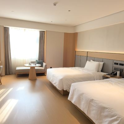 豪華雙床房（65寸智能投屏電視+小冰箱） 全季飯店（廈門翔安馬巷店）優惠