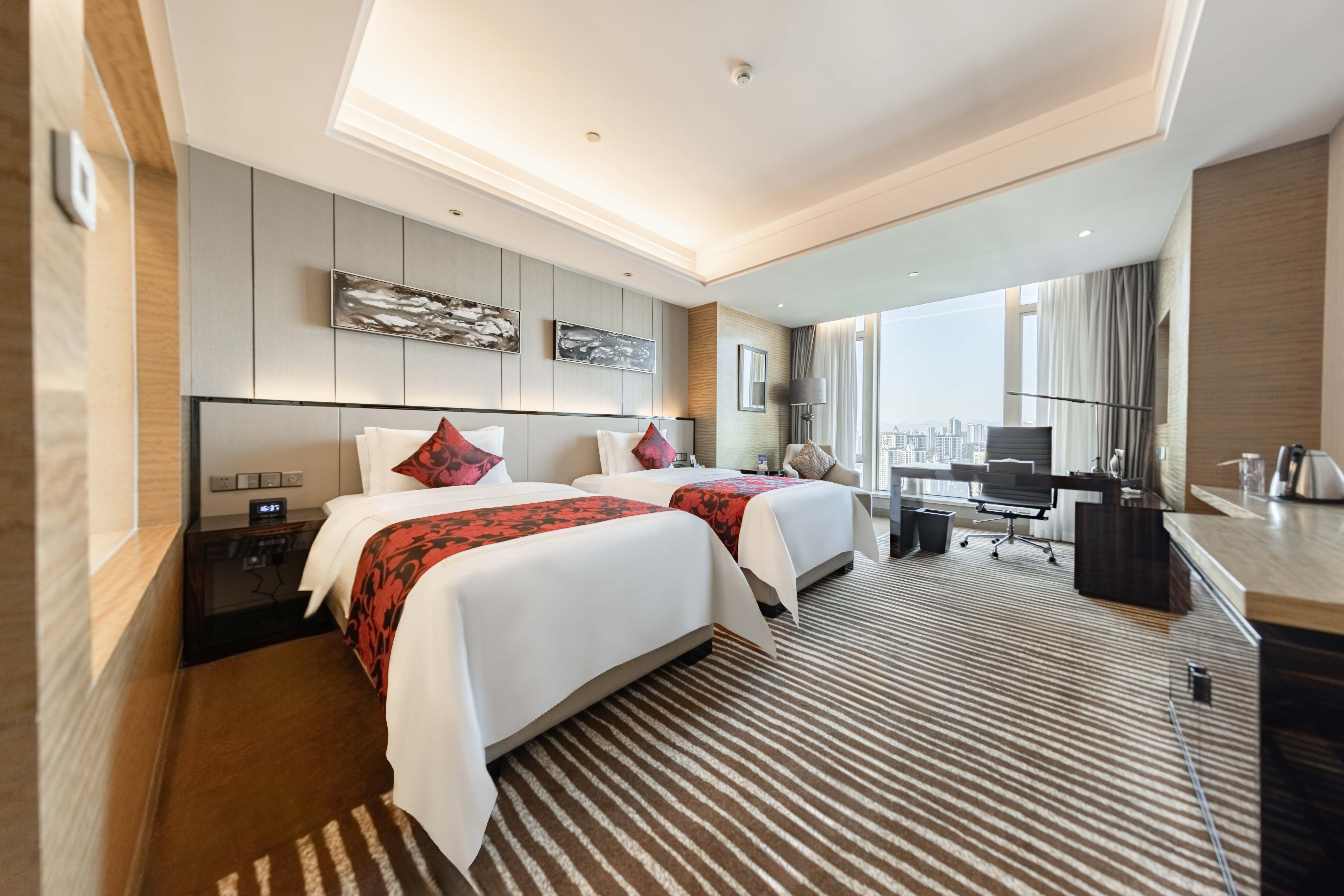 Shenzhen YANGBANGLANGYUE International HotelCity View Twin Room