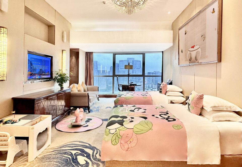 四人家庭套房-亲子主题+奢享空间+观景三床