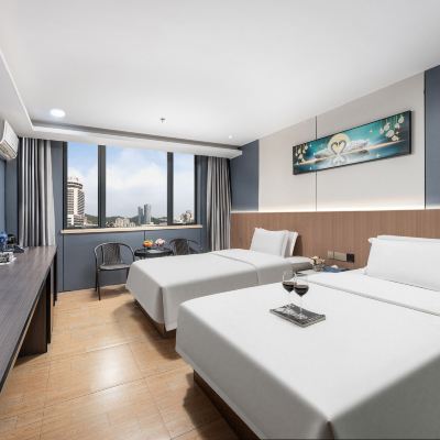 舒適雙床房 春尚酒店（珠海拱北口岸步行街店）優惠