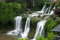 Tuwang Palace · Eight Halls, Furong Town (Waterfall View, Core Scenic Area) Hoteles en 