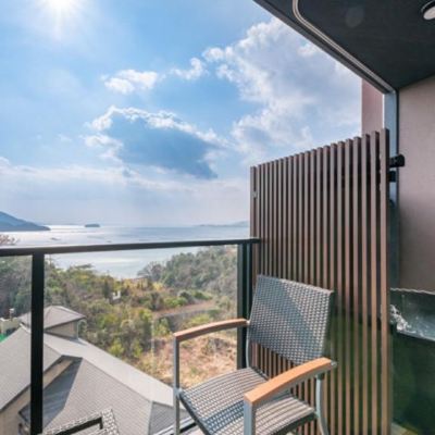 和モダンジュニアスイート専用テラス 信楽焼陶器専用露天風呂付 禁煙 リブマックスリゾート宮浜温泉 Ocean クーポン