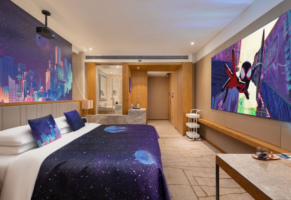 Four Points by Sheraton Shanghai KangqiaoMotion Video Themed Room