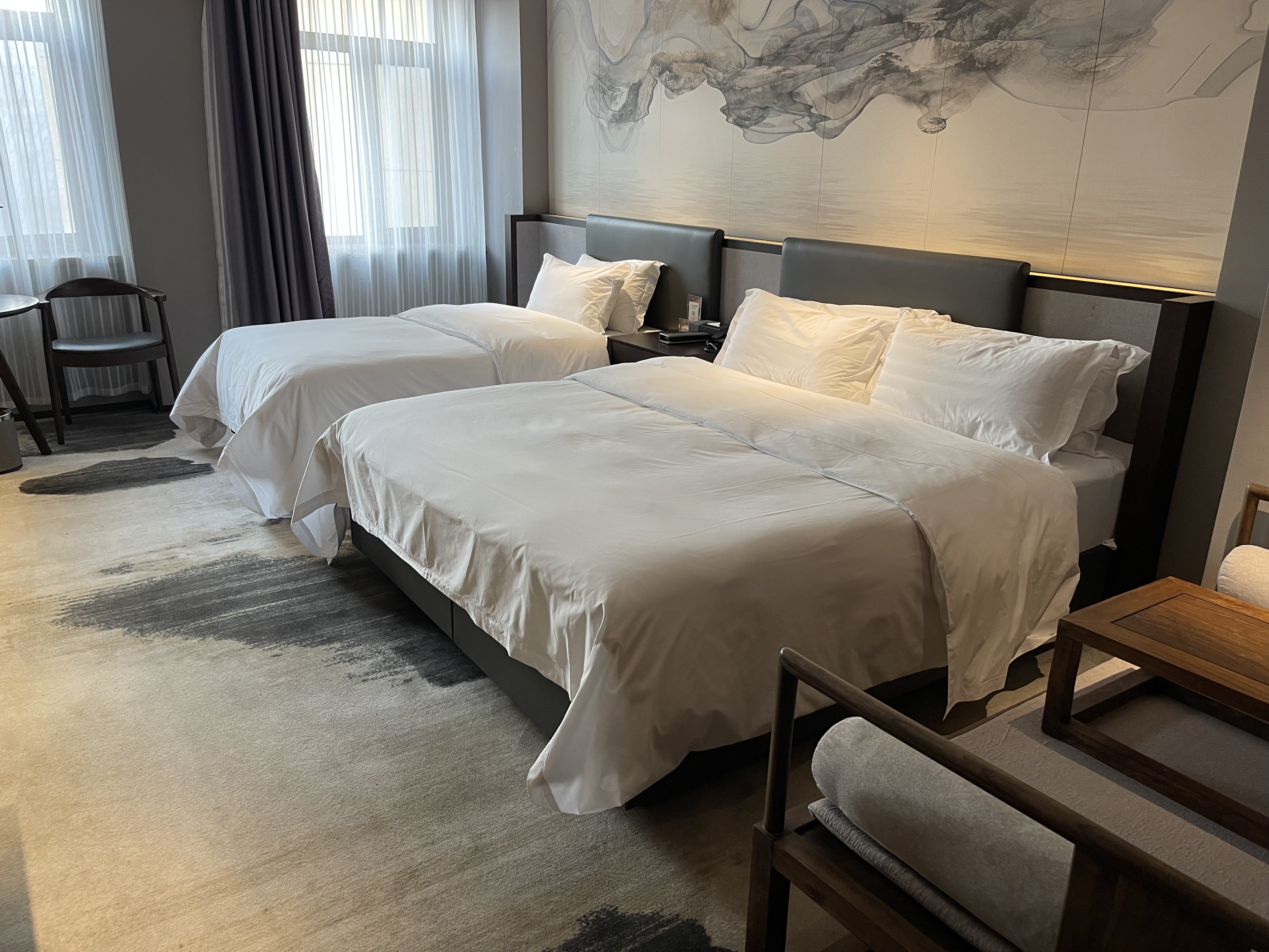 溫馨家庭房（零圧床墊+手機投屏+溫潤加濕器）