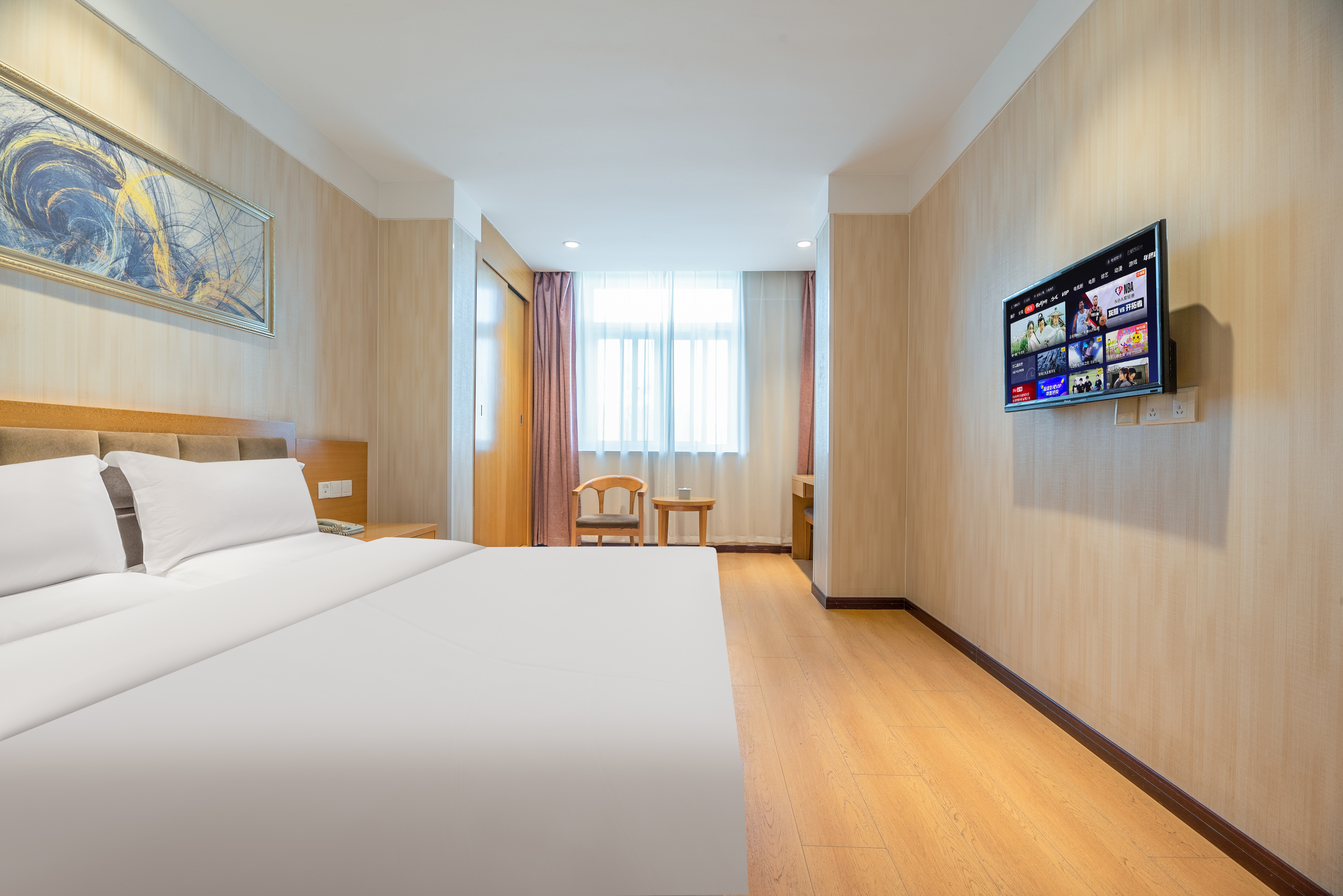 Tooyo Hotel (Xi'an Bell Tower and Drum Tower Huimin Street)商务雅致大床房+乾净整洁+安心睡眠