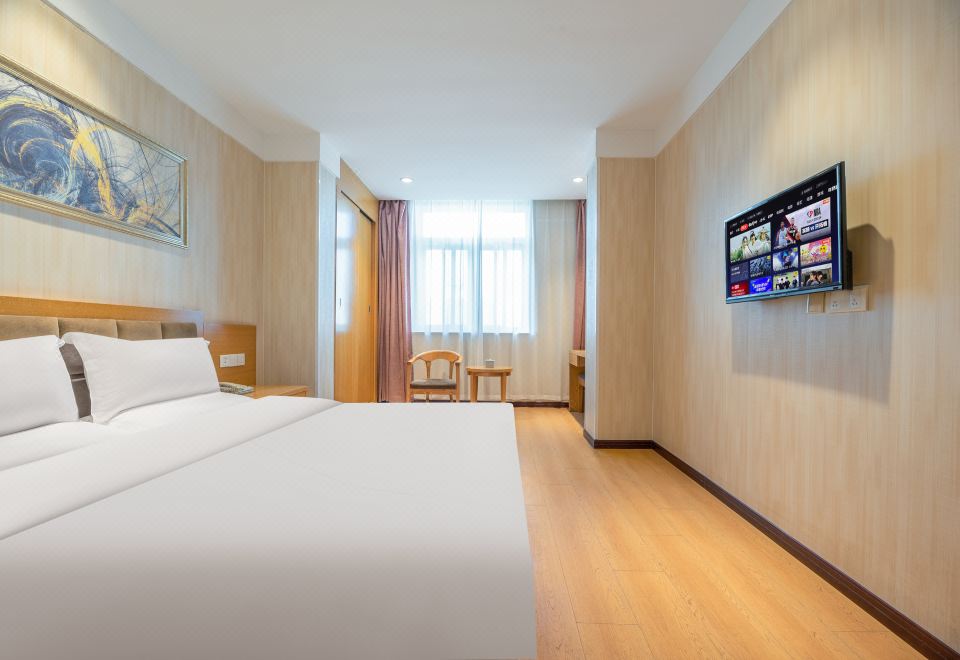 商务雅致大床房+乾净整洁+安心睡眠