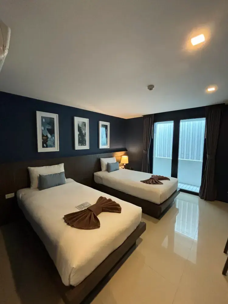 ห้องgเตียงคู่ (ไม่มีวิว)