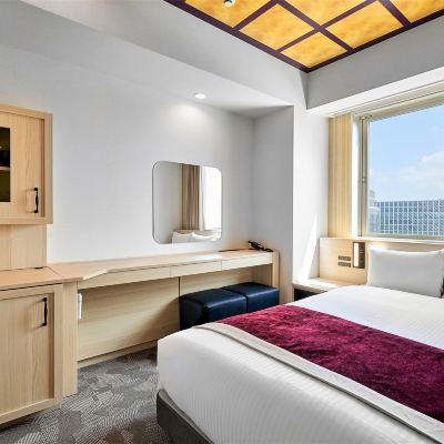 【吸菸】 高級雙人 【尊貴】 【雙人房】 【吸菸】 金澤雅大和ROYNET飯店優惠