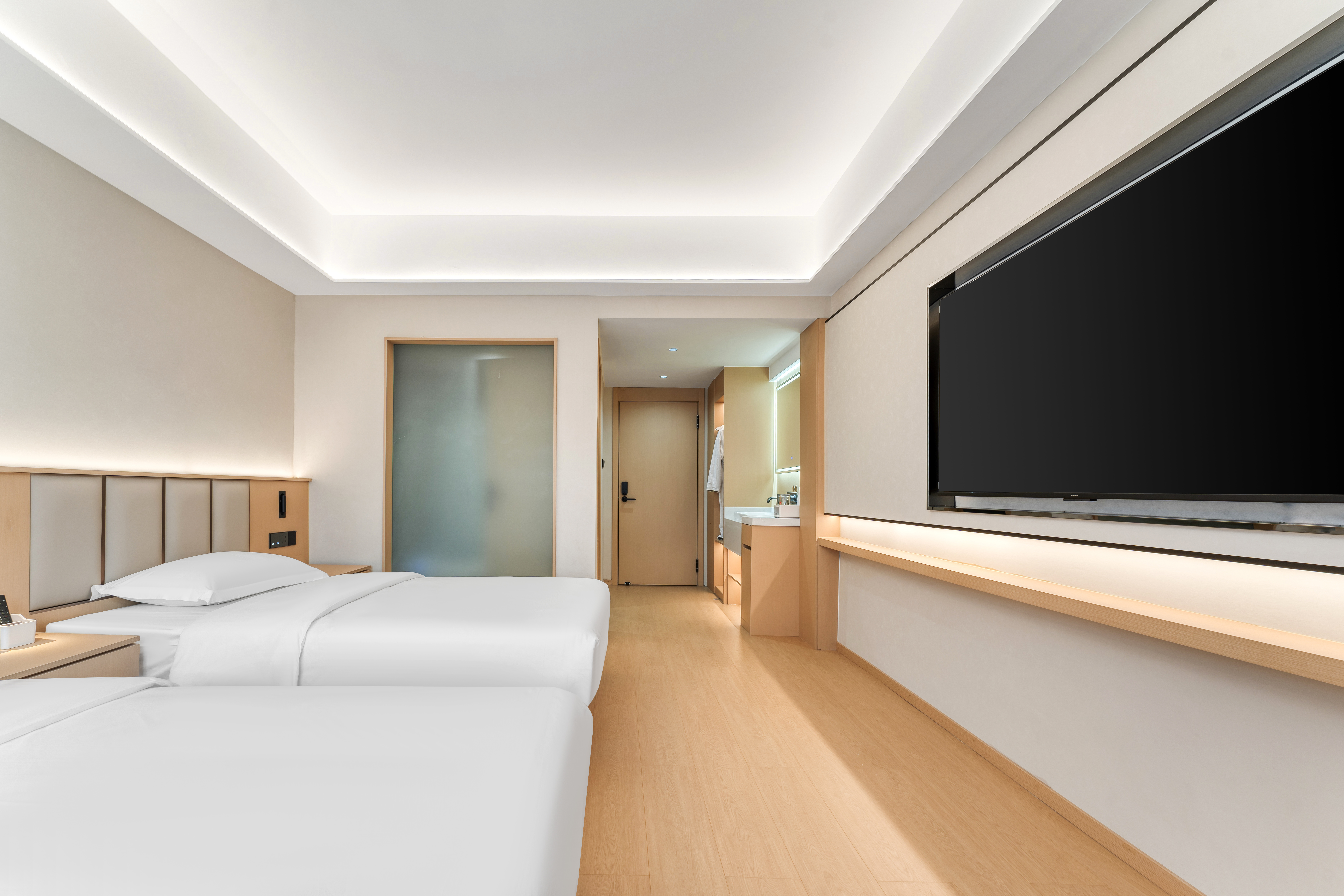 云朵丨影视智能双床房（一次性面巾+全屋智能）