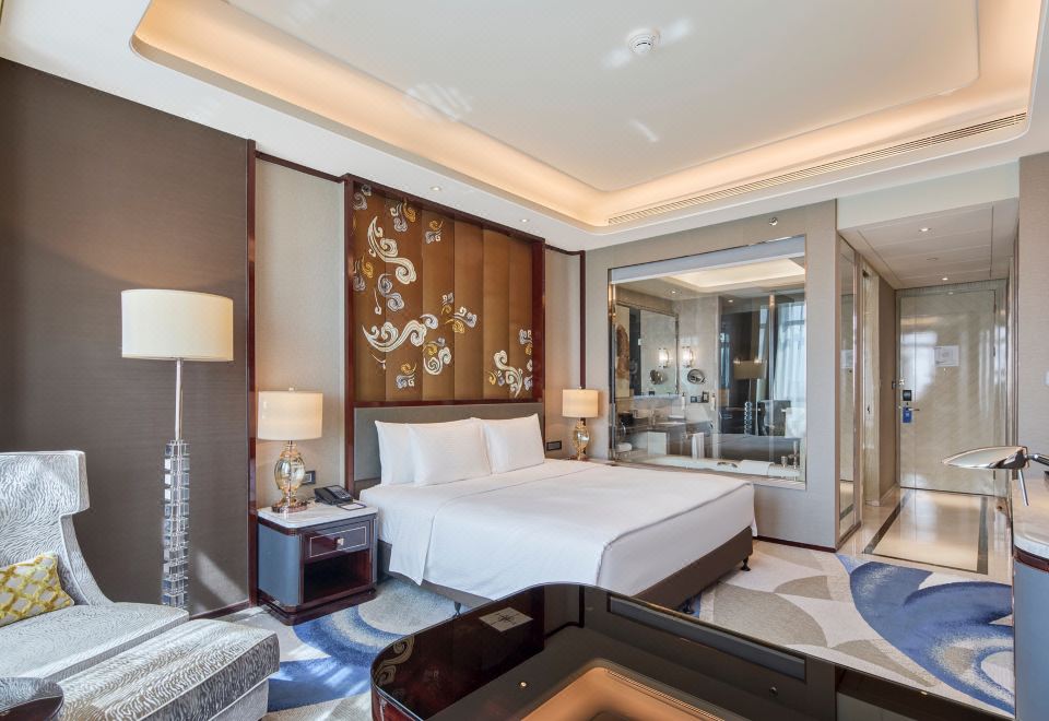 豪華鳳城城市景觀大床房