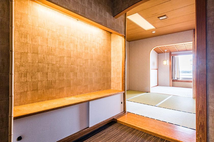 【无烟】日式套房，两室，无室内浴池