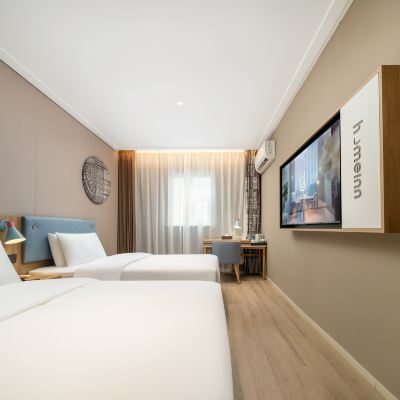 全新家庭房（55寸投屏電視+徠芬吹風機+安睡床墊） 如家飯店（廣州上下九步行街長壽路地鐵站店）優惠