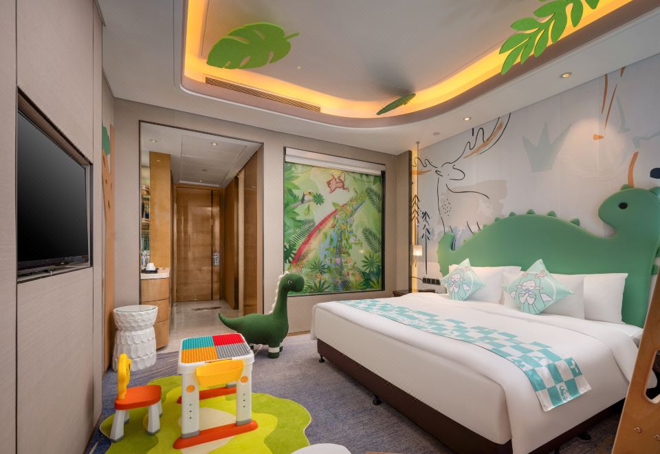 梦游XIAN境上下铺滑梯床