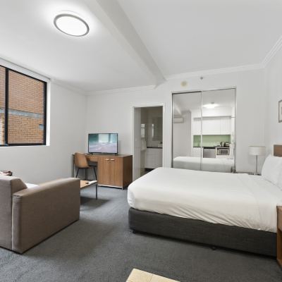 標準一室房（有限的清潔服務） APX酒店公寓-達令港優惠