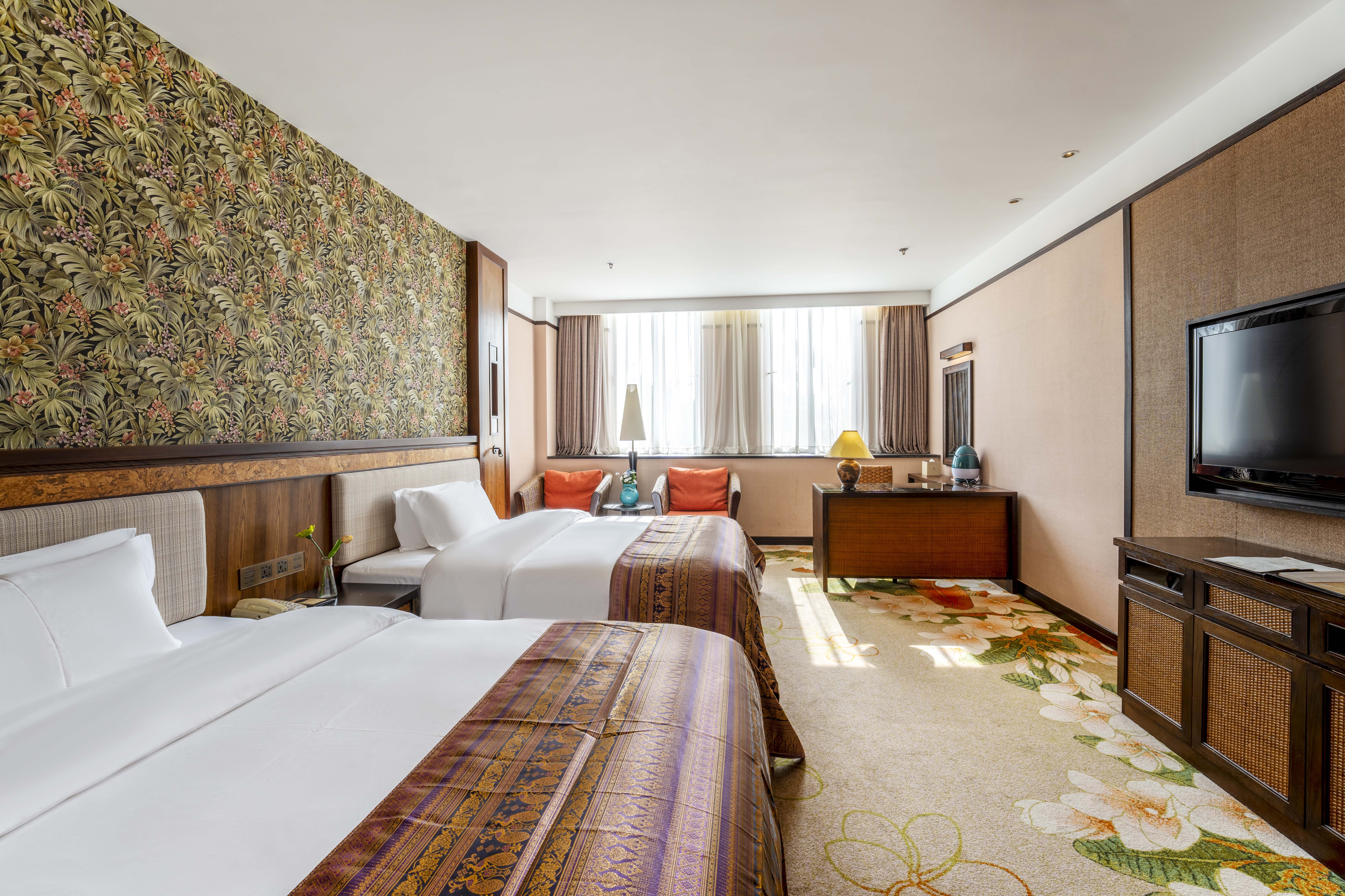 高级温泉双床房