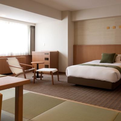 和洋室雙臥室房59㎡ 吸菸 登別湯本飯店優惠